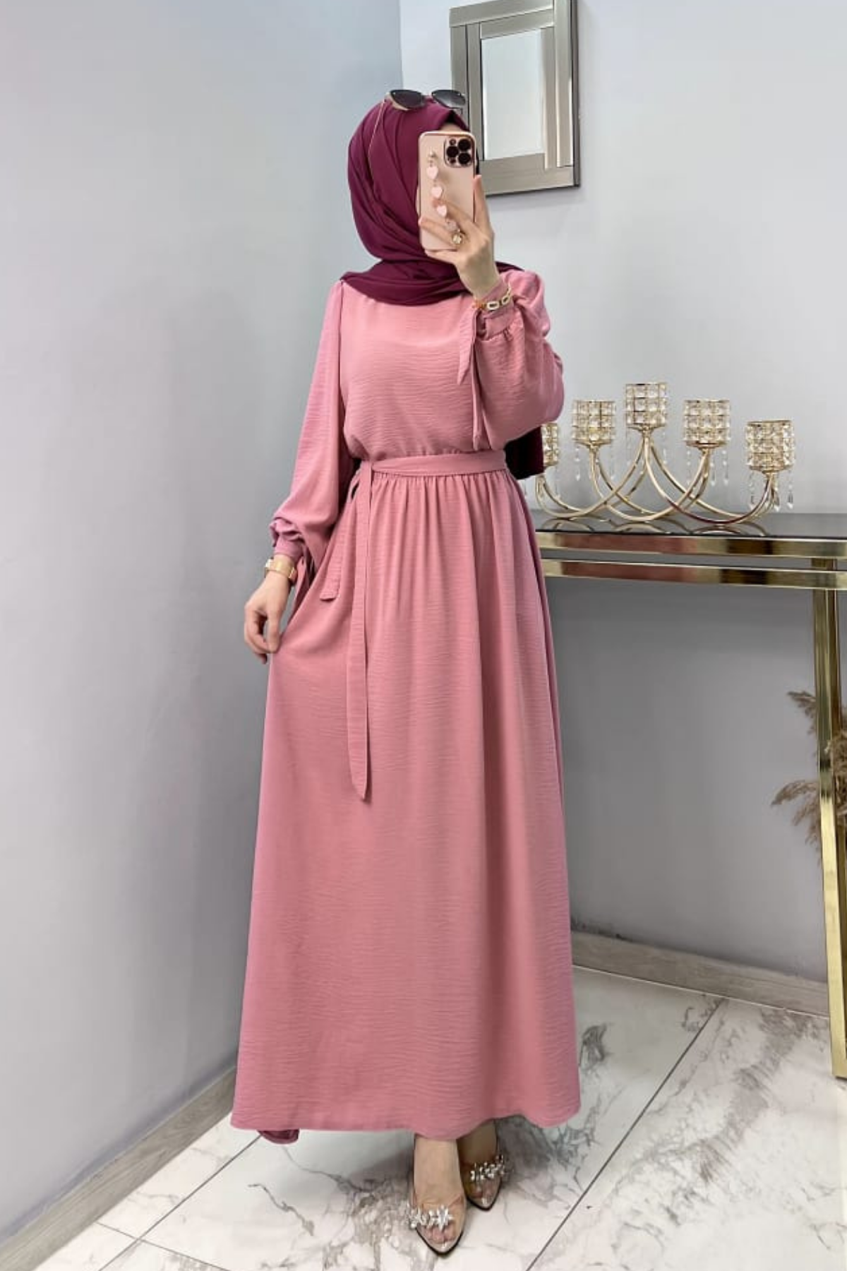 Sara Etekli Takım pembe